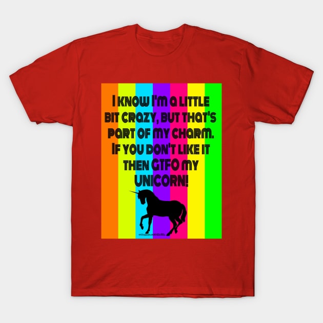 Unicorn T-Shirt by Wicked9mm